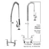 Mechline Aquajet Prewash Hose AJPR30 Stainless Steel 2 Mechline Aquajet Prewash Hose AJPR30 Stainless Steel -Kitchen Appliances Store AJPR 30