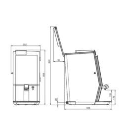 Bravilor Bean To Cup Esprecious 12 Package Deal Silver / Gloss Black -Kitchen Appliances Store BRBTC012 41