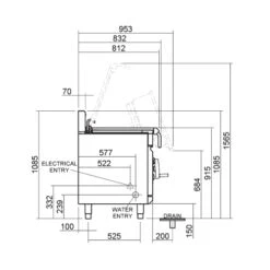 Blue Seal Manual Tilt Bratt Pan E580-12 120 Ltr Stainless Steel 7 Blue Seal Manual Tilt Bratt Pan E580-12 120 Ltr Stainless Steel -Kitchen Appliances Store BSBP5812 3