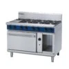 Blue Seal Gas Cooktop Oven Range G508D Stainless Steel -Kitchen Appliances Store BSOG05081
