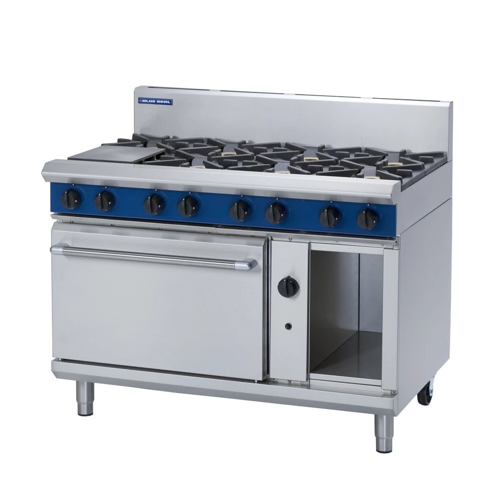 Blue Seal Gas Cooktop Oven Range G508D Stainless Steel 3 Blue Seal Gas Cooktop Oven Range G508D Stainless Steel