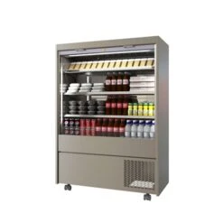 CED Chilled 900 Slimline Multi Deck & Roller Shutter MM900SRHT 900mm Wide Stainless Steel