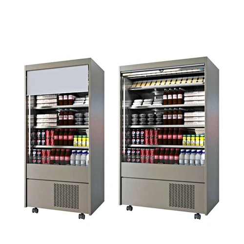 CED Chilled 1200 Slimline Multi Deck & Night Blind 4 Tier MM1200LHT 1200mm Wide Stainless Steel 4 CED Chilled 1200 Slimline Multi Deck & Night Blind 4 Tier MM1200LHT 1200mm Wide Stainless Steel - Image 2