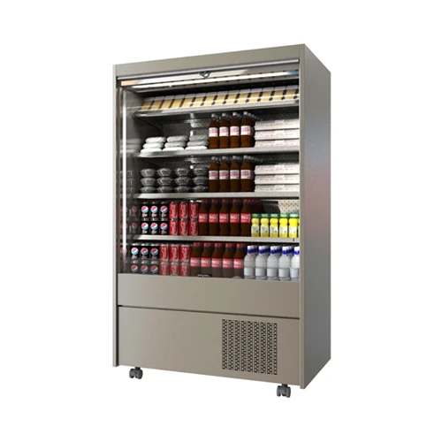 CED Chilled 1200 Slimline Multi Deck & Night Blind 4 Tier MM1200LHT 1200mm Wide Stainless Steel 3 CED Chilled 1200 Slimline Multi Deck & Night Blind 4 Tier MM1200LHT 1200mm Wide Stainless Steel