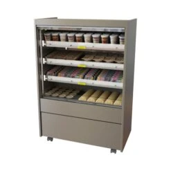 CED Heated 1200 Slimline Multi Deck & Night Blind MMH1200S 1200mm Wide Stainless Steel