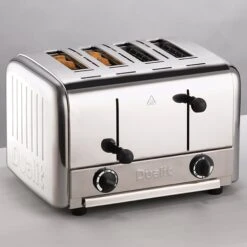 Dualit 4 Slot Commercial Pop-Up Toaster Stainless Steel -Kitchen Appliances Store DUST0005 3