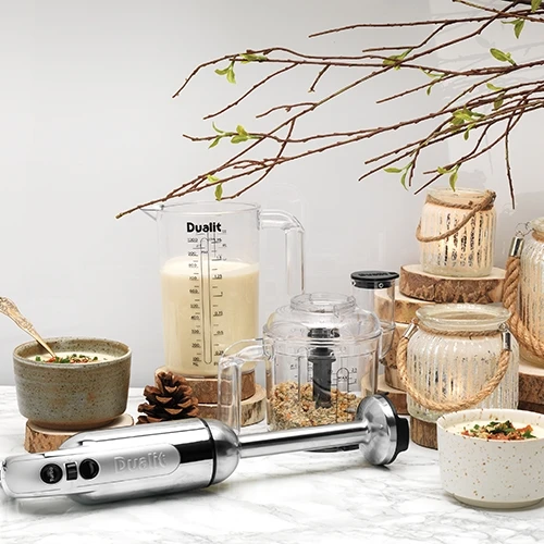 Dualit 700W Hand Blender NO COMMERCIAL WARRANTY Silver 6 Dualit 700W Hand Blender NO COMMERCIAL WARRANTY Silver - Image 4