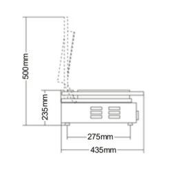 Sirman Double Panini Grill Flat Surface PD LL-LL T Stainless Steel -Kitchen Appliances Store HDPG0002 3