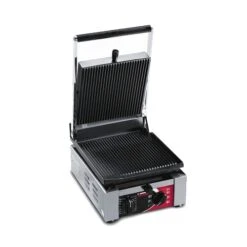 Sirman Single Panini Grill With Ribbed Surface ELIO RR T Stainless Steel