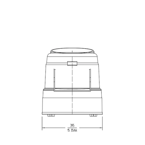 Sammic Potato Peeler PP-6 120-150kg/hr Aluminium 5 Sammic Potato Peeler PP-6 120-150kg/hr Aluminium - Image 3