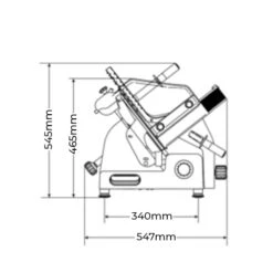 Sirman Heavy Duty Gravity Feed Slicer PALLADIO 300 Blade 300mm (12") Aluminium 7 Sirman Heavy Duty Gravity Feed Slicer PALLADIO 300 Blade 300mm (12") Aluminium -Kitchen Appliances Store LSSM0301 3