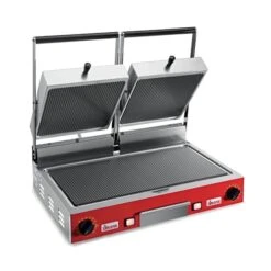 Sirman Ceramic Double Panini Grill PDVC RR T Stainless Steel/Red