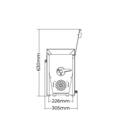Sirman Concerto 5 Pasta Machine Stainless Steel -Kitchen Appliances Store SCPM0005 3