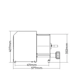 Sirman Sinfonia 2 Pasta Machine 6L (Bowl), 2.5kg (Dough) Stainless Steel -Kitchen Appliances Store SSPM2000 3