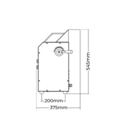 Sirman Sansone 32 Pasta Sheeter Stainless Steel 7 Sirman Sansone 32 Pasta Sheeter Stainless Steel -Kitchen Appliances Store SSPS3200 3