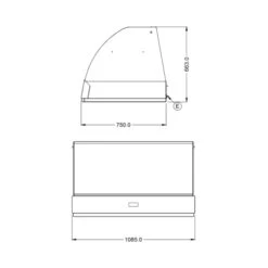 Lincat Food Display SCH1085 Stainless Steel -Kitchen Appliances Store VBCA0089 2