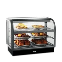 Lincat Curved Heated Display Case C6H/100 Stainless Steel
