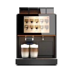 Azzurri Premium Pro Fully Automatic Bean To Cup Coffee Machine 150 Cups Per Day Black