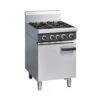 Blue Seal Cobra CR6D 600mm Four Burner Gas Range Static Oven Stainless Steel 1 Blue Seal Cobra CR6D 600mm Four Burner Gas Range Static Oven Stainless Steel -Kitchen Appliances Store WBSC10152