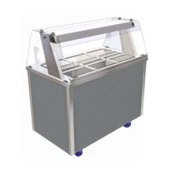 CED Glide Dry Heated Bain Marie With Gantry 3-1 GN Stainless Steel