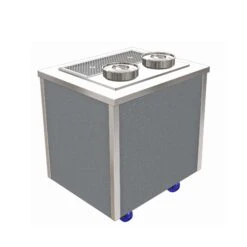 CED Glide Heated Soup Station 2/1 GN GSUP2 Stainless Steel