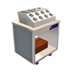 CED Glide Cutlery/Tray Pick Up Unit 2/1 GN GCTU Stainless Steel