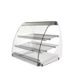 CED Assisted Service Confectionary Display Case Bright Chrome