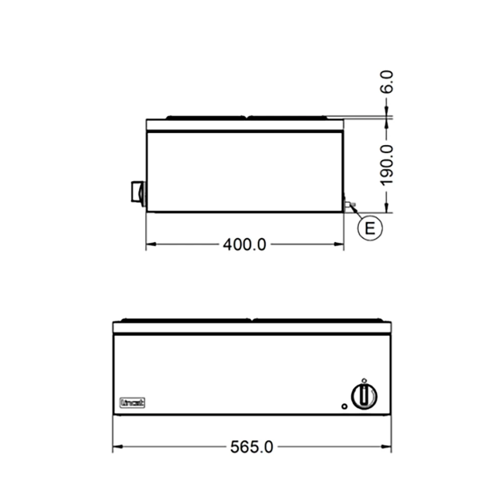 Lynx 400 By Lincat Dry Heat Gastronorm Bain Marie LBM2 Stainless Steel 4 Lynx 400 By Lincat Dry Heat Gastronorm Bain Marie LBM2 Stainless Steel - Image 2