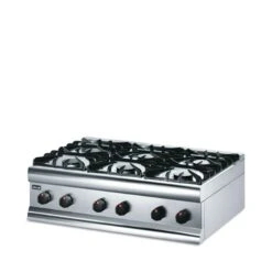 Silverlink By Lincat 6 Burner Gas Boiling Top HT9 Stainless Steel