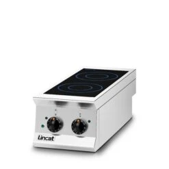 Opus 800 By Lincat Electric Twin Induction Hob OE8013 Stainless Steel