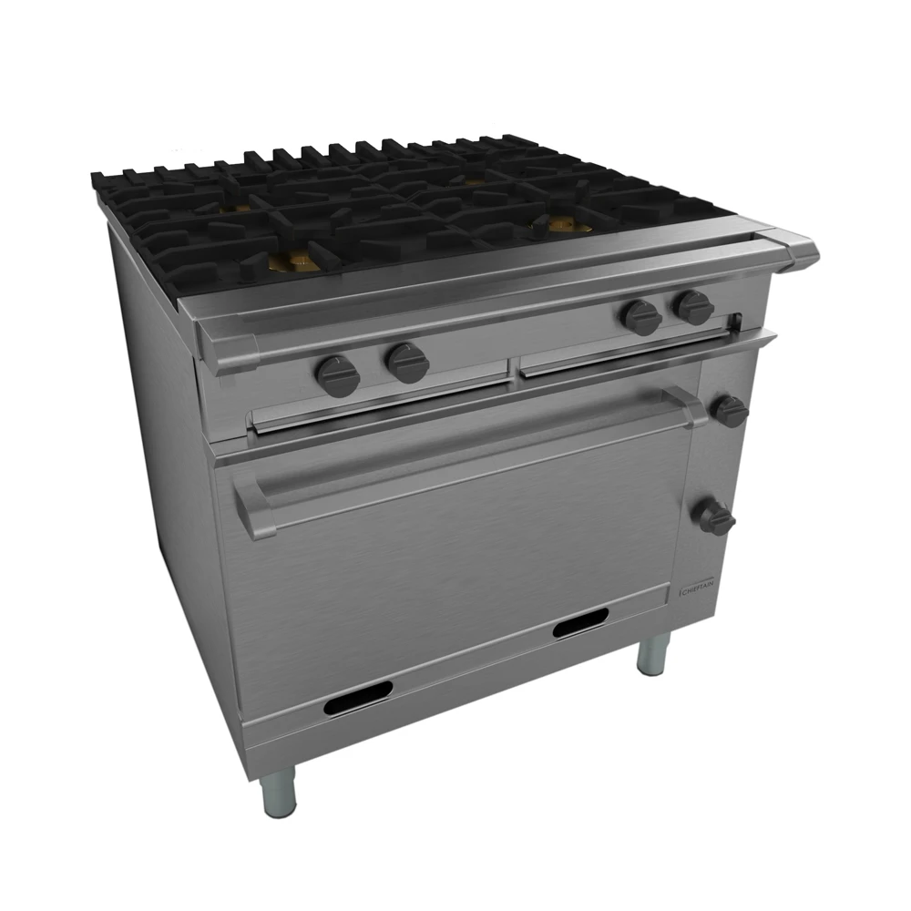 Falcon Chieftain 4 Ring Gas Oven G1006X Stainless Steel 3 Falcon Chieftain 4 Ring Gas Oven G1006X Stainless Steel