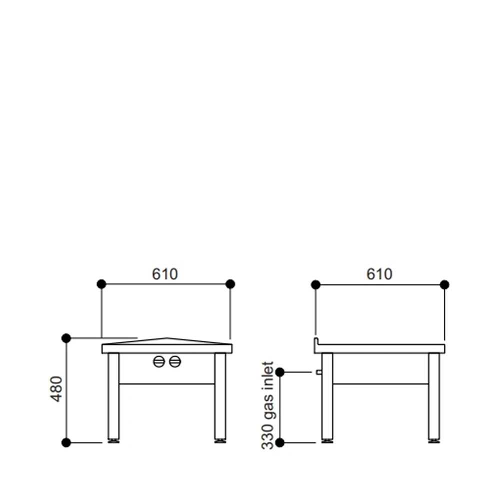 Falcon Dominator Gas Stockpot G1478 Black Enamel 4 Falcon Dominator Gas Stockpot G1478 Black Enamel - Image 2
