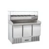 Blizzard Refrigerated Pizza Prep Unit BCC3PIZZA 368Ltr Stainless Steel