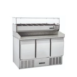Blizzard Refrigerated Pizza Prep Unit BCC3PIZZA 368Ltr Stainless Steel