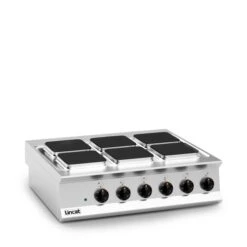 Opus 800 By Lincat 6 Plate Electric Boiling Top OE8011 Stainless Steel