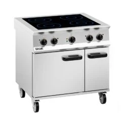 Opus 800 By Lincat 4 Zone Electric Induction Range OE8017 Stainless Steel