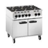 Opus 800 By Lincat 6 Burner Gas Range OG8002 Stainless Steel & Black 1 Opus 800 By Lincat 6 Burner Gas Range OG8002 Stainless Steel & Black -Kitchen Appliances Store WLOG80022