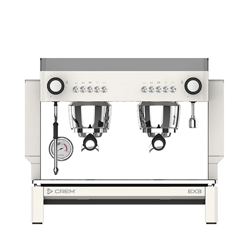 Crem Traditional 2 Group Mini Control Coffee Machine 6 Litre White 4 Crem Traditional 2 Group Mini Control Coffee Machine 6 Litre White - Image 2