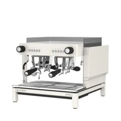 Crem Traditional 2 Group Mini Control Coffee Machine 6 Litre White