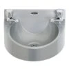 Mechline Basix SaniTru ABS Hand Wash Basin WS1-D Dome Taps Grey 1 Mechline Basix SaniTru ABS Hand Wash Basin WS1-D Dome Taps Grey -Kitchen Appliances Store WMWS00011