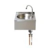 Mechline Basix Hand Wash Basin WS2-KVS Knee And Swivel Tap Stainless Steel -Kitchen Appliances Store WMWS90021