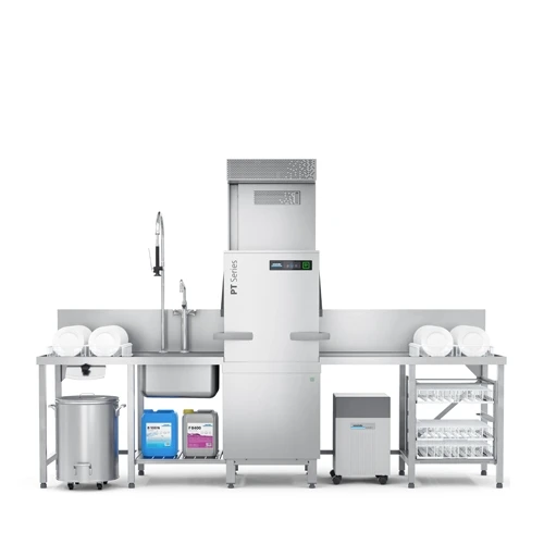 Winterhalter PT-M Energy Passthrough Dishwasher Medium Stainless Steel 4 Winterhalter PT-M Energy Passthrough Dishwasher Medium Stainless Steel - Image 2