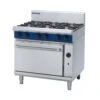 Blue Seal Gas Cooktop Oven Range G506D Stainless Steel -Kitchen Appliances Store WRBS05062