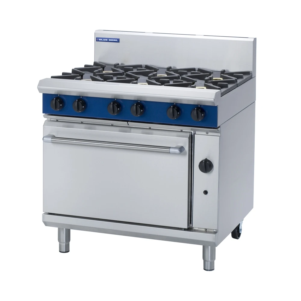 Blue Seal Gas Cooktop Oven Range G506D Stainless Steel 3 Blue Seal Gas Cooktop Oven Range G506D Stainless Steel