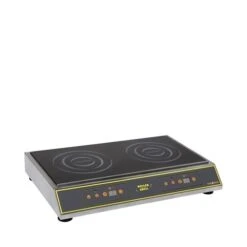 Roller Grill Twin Induction Hob PID30 Stainless Steel