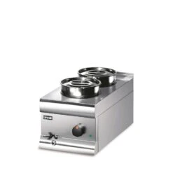 Silverlink By Lincat Silverlink 2 Round Pot Wet Heat Bain Marie BS3W Stainless Steel