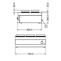 Silverlink By Lincat Silverlink 6 Round Pot Wet Heat Bains Marie BS7W Stainless Steel -Kitchen Appliances Store WSBM007W 21