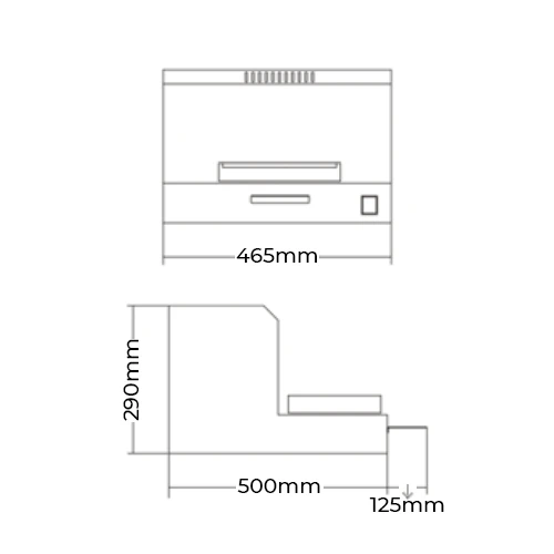 Sirman Shrink Wrapper 40M Stainless Steel 4 Sirman Shrink Wrapper 40M Stainless Steel - Image 2