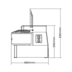 Sirman Dough Mixer Hercules 20 -Kitchen Appliances Store WSIR0028 3