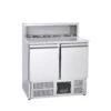 Sterling Pro Refrigerated 2 Door Pizza Prep Table 5 X 1/6 GN 240 Litres Stainless Steel -Kitchen Appliances Store WSPC9022
